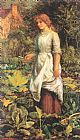 Arthur Hughes Famous Paintings - Phyllis